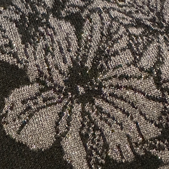 Liz Claiborne Women's Crew Neck Elbow Sleeve Floral Pullover Sweater NWT XL - Picture 7 of 7